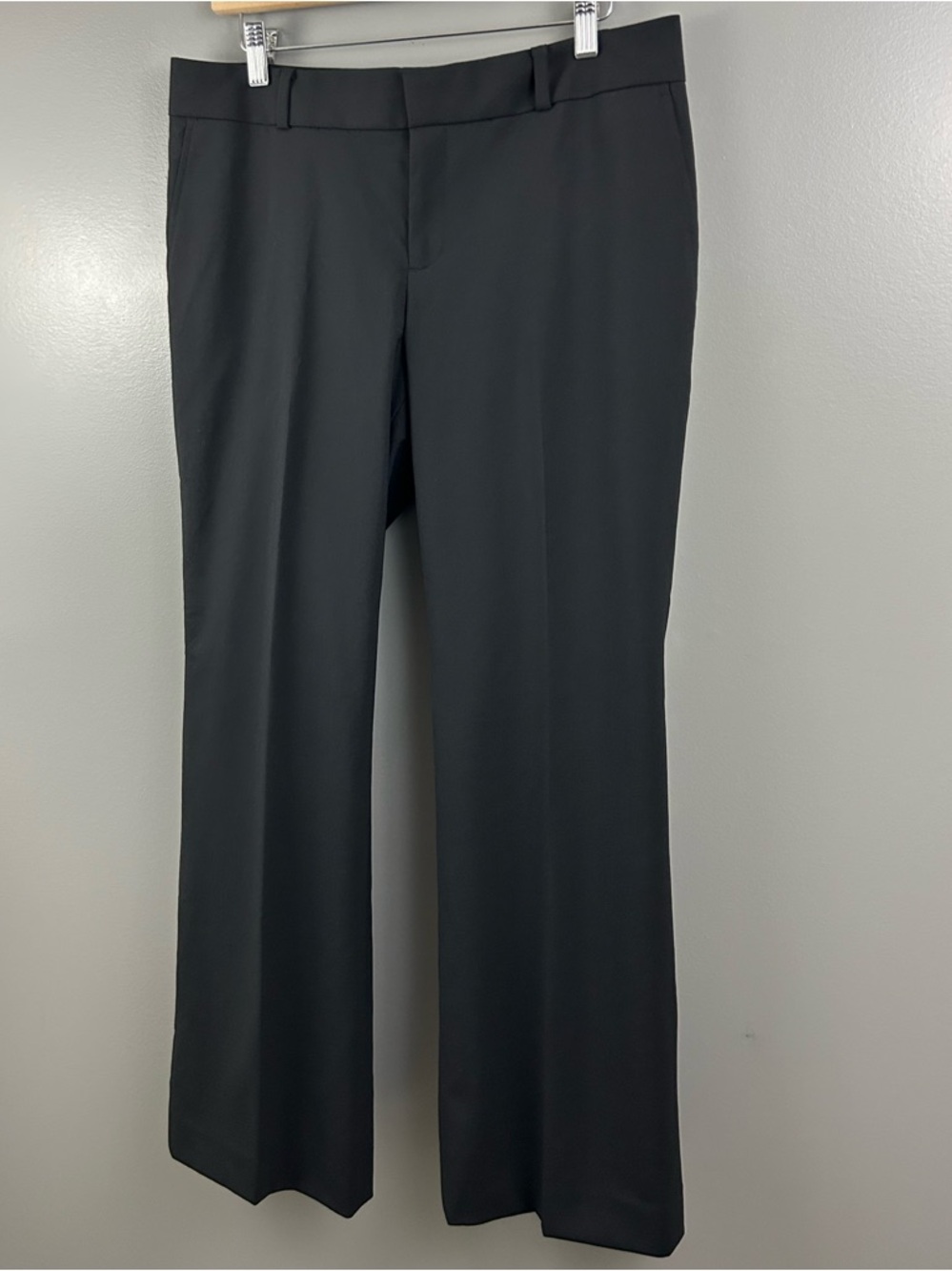 Banana Republic Martin Fit Black Dress Pants Size 8S - Picture 3 of 10